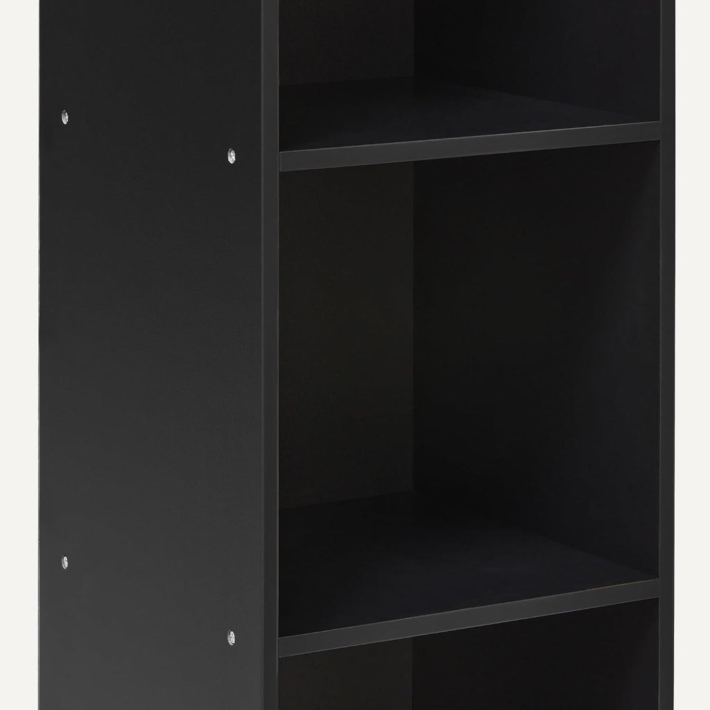 Basics Black 3-Cube Bookcase