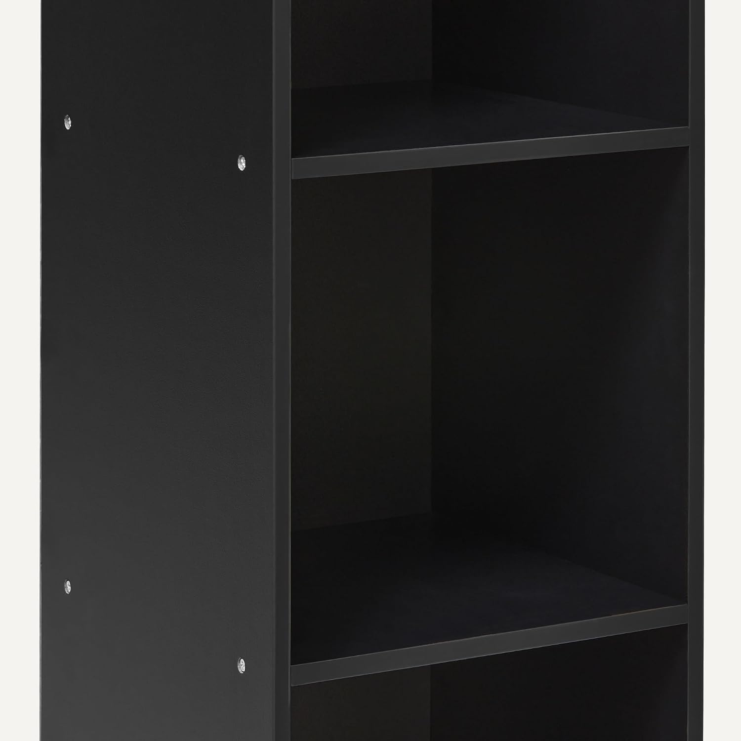 Basics Black 3-Cube Bookcase