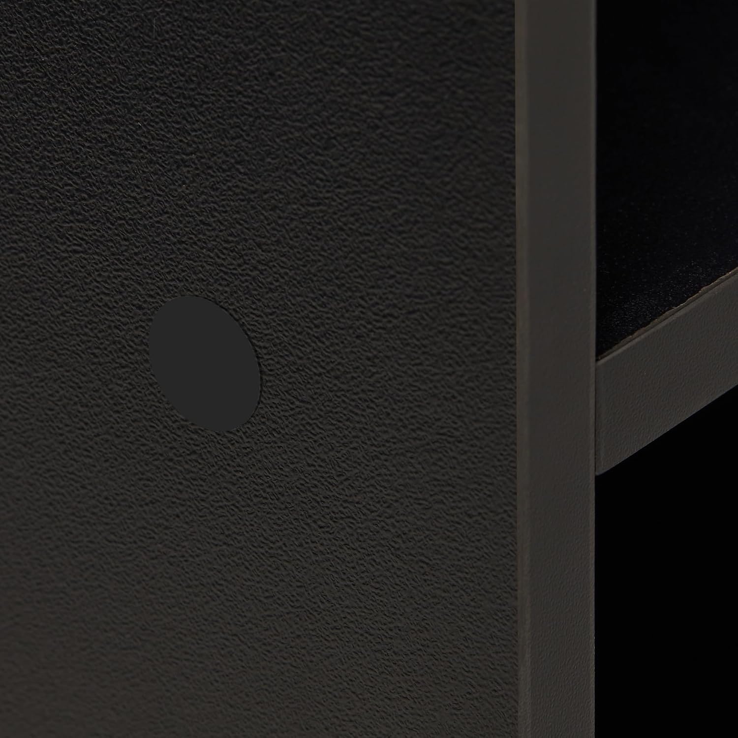 Basics Black 3-Cube Bookcase