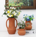 Rustic Ceramic Vase Set of 3