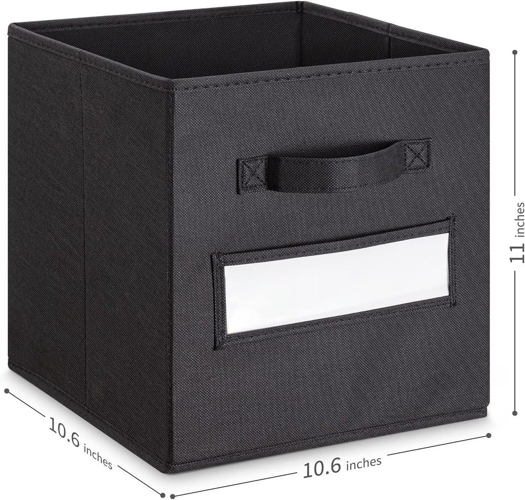 Fabric Cube Storage Bins 10 Pack