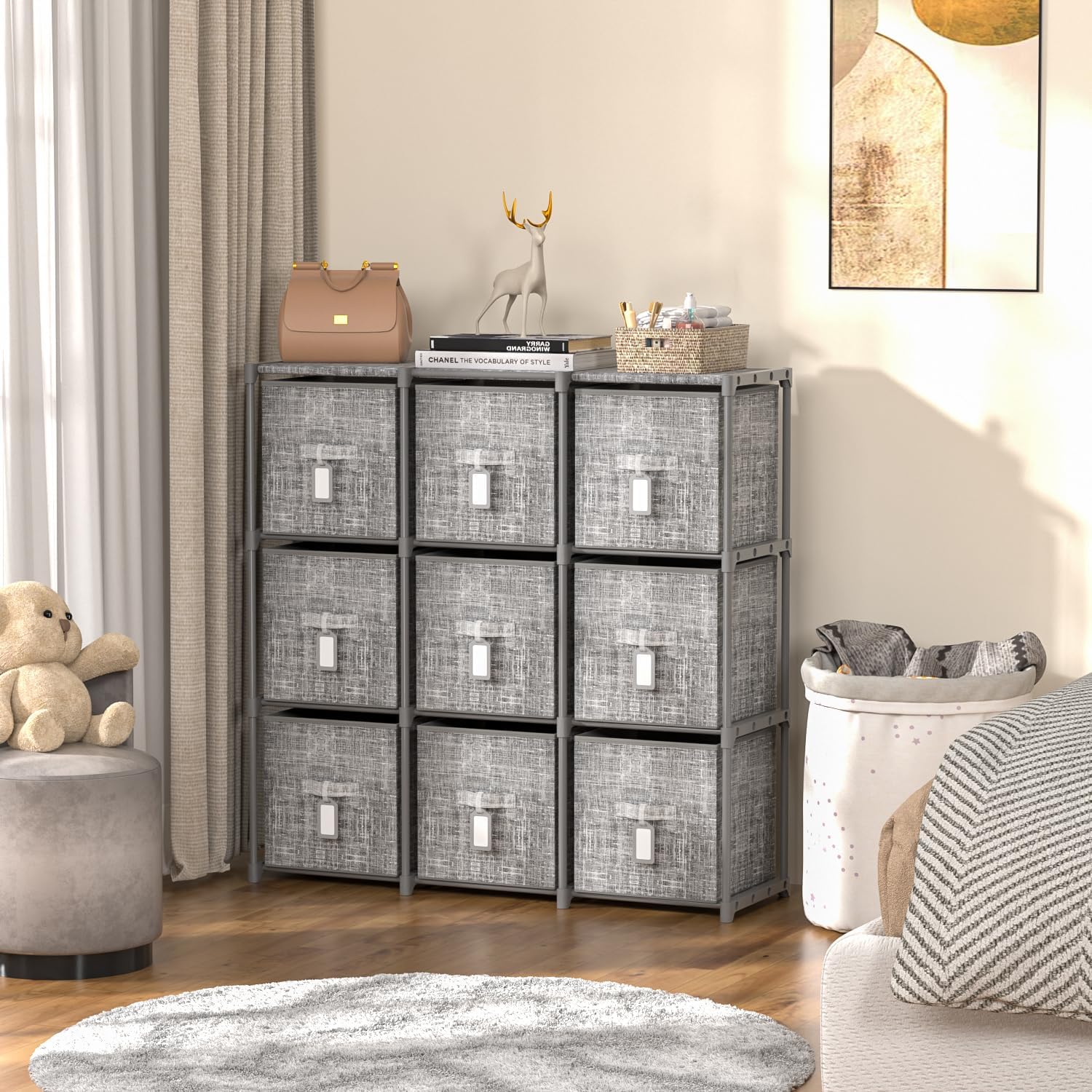 9 Cube Modular Storage Organizer