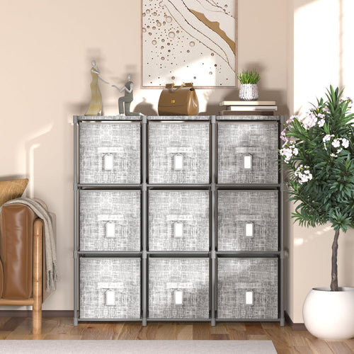 9 Cube Modular Storage Organizer