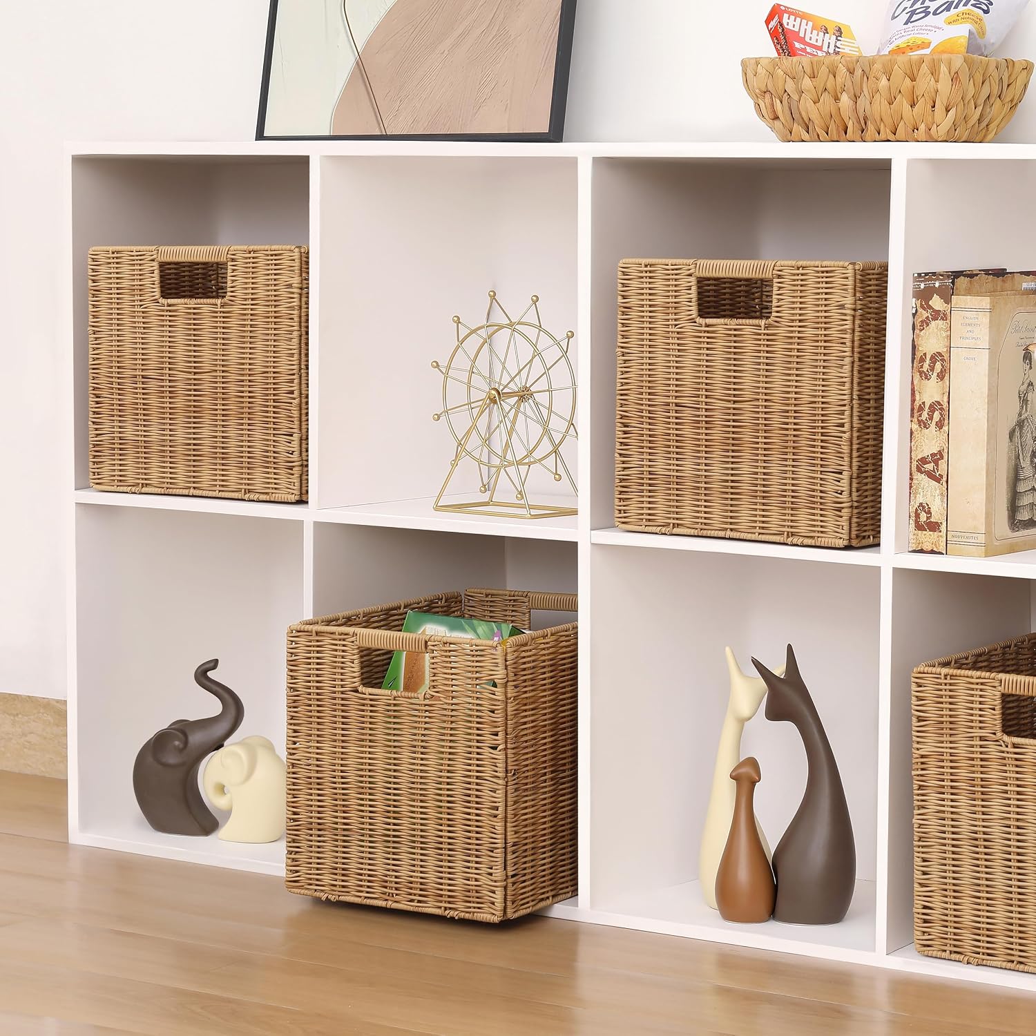 Collapsible Cube Storage Baskets